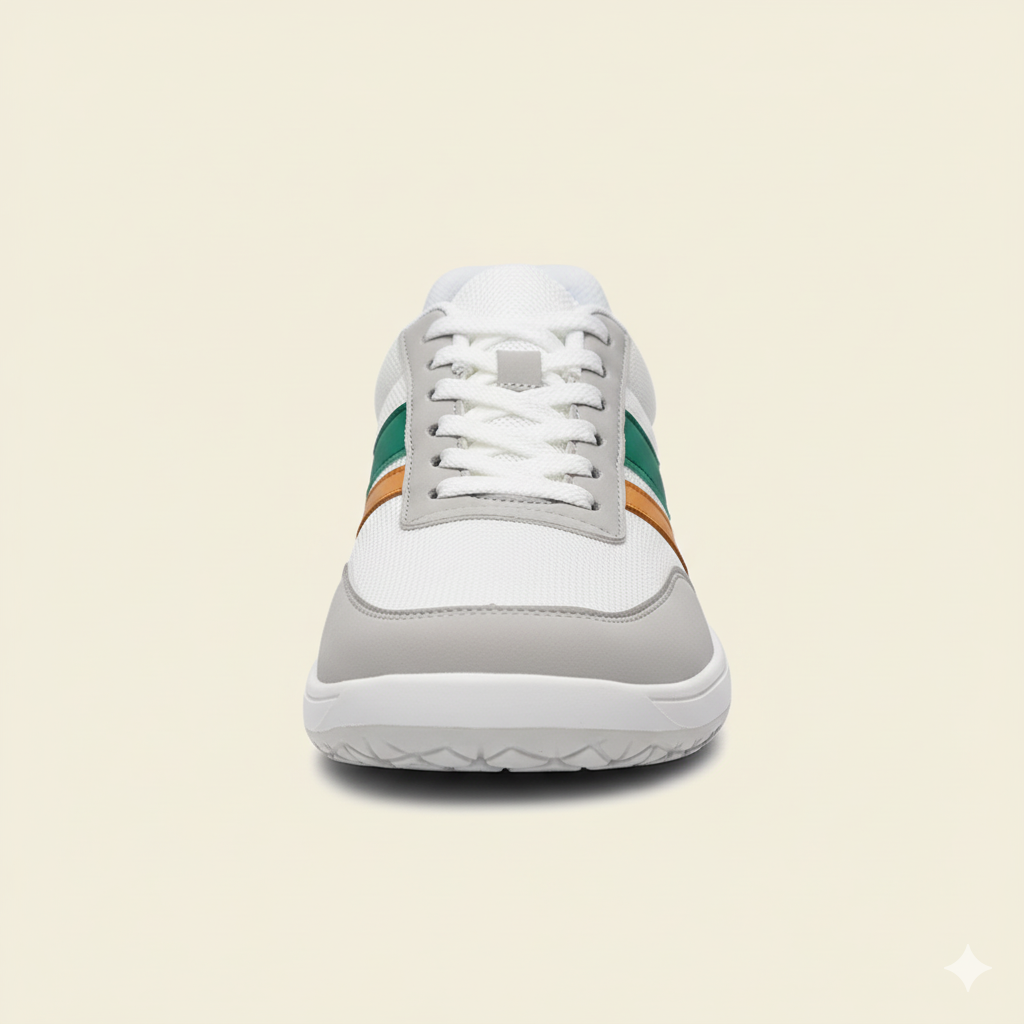 Senda FlowStep: zapatos barefoot de malla transpirable y suela EVA. Ligeros, flexibles y cómodos para uso diario. Libertad natural en cada paso.