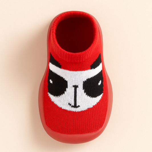 Senda MiniWild: zapatos barefoot para bebés con suela EVA antideslizante y estampados de animales. Comodidad y libertad en cada paso.