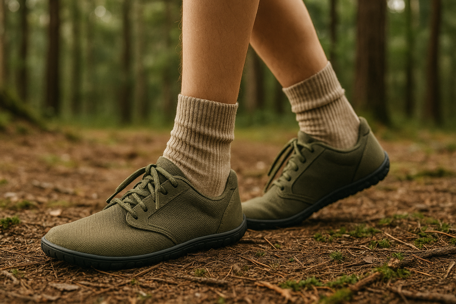 calzado barefoot respetuoso SENDA materiales naturales caminar consciente