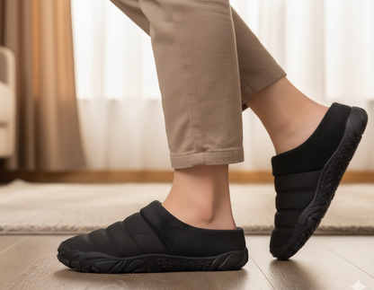 Zapatillas barefoot unisex Senda CozyStep para ir por casa o por la oficina