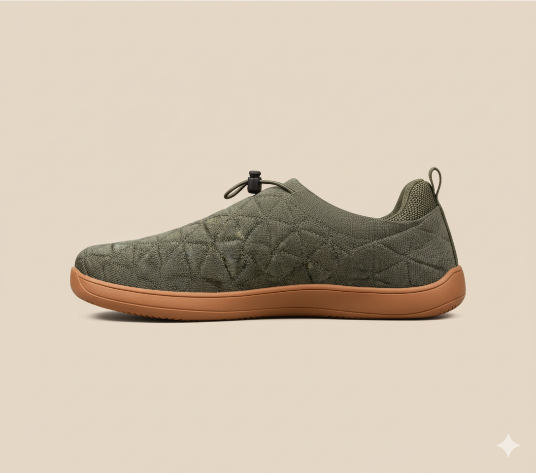 Senda LibreHome: zapatillas barefoot unisex de microfibra. Flexibles, ligeras y transpirables, ideales para casa u oficina. Libertad en cada paso.