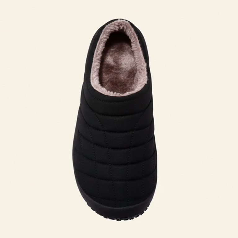 Senda WarmStep: zapatillas barefoot unisex para casa. Calidez, suavidad y libertad con suela flexible de EVA y felpa corta transpirable.