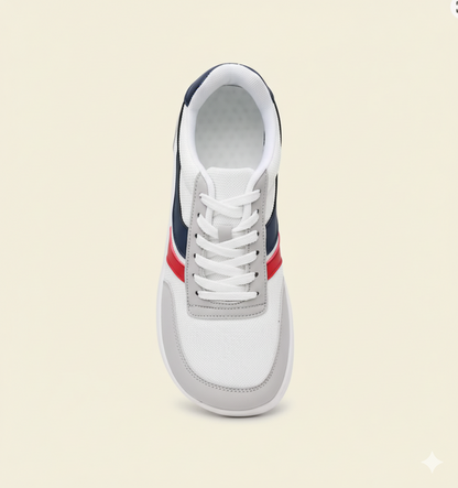 Senda FlowStep: zapatos barefoot de malla transpirable y suela EVA. Ligeros, flexibles y cómodos para uso diario. Libertad natural en cada paso.