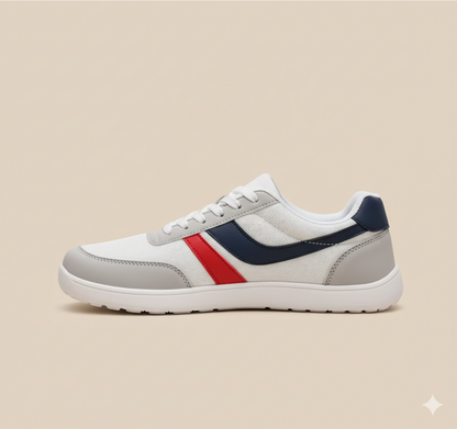 Senda FlowStep: zapatos barefoot de malla transpirable y suela EVA. Ligeros, flexibles y cómodos para uso diario. Libertad natural en cada paso.