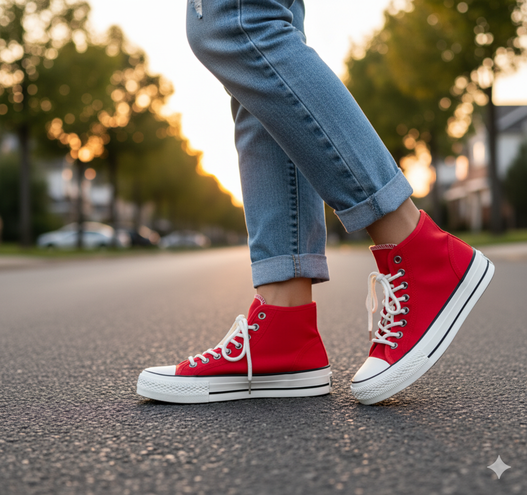 Senda FreeWalk: zapatos barefoot de lona para mujer. Flexibles, ligeros y transpirables. Diseño sin cordones para tu día a día con libertad y estilo.