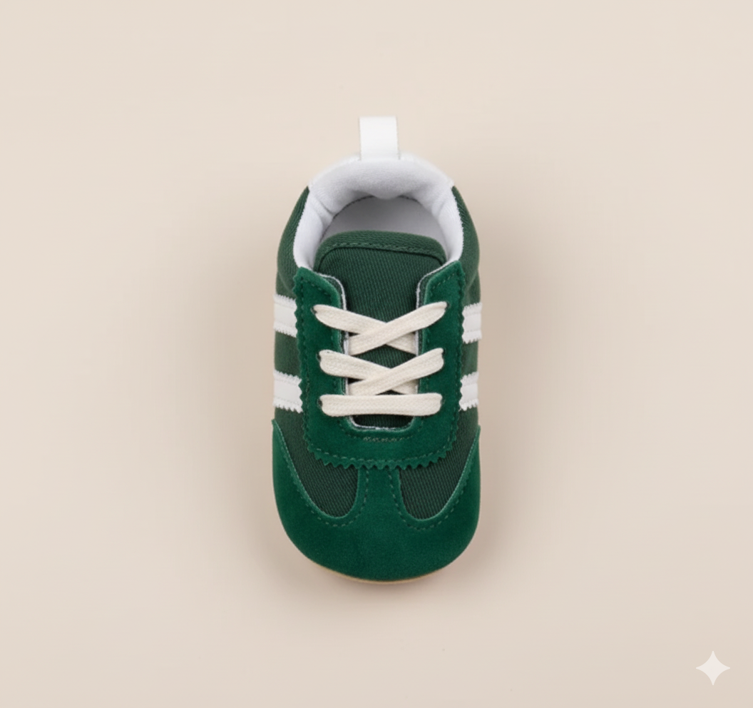 Senda Paso Libre: zapatos barefoot para niños de 0 a 2 años. Suela flexible, puntera ancha y cuero PU transpirable. Libertad en cada paso.