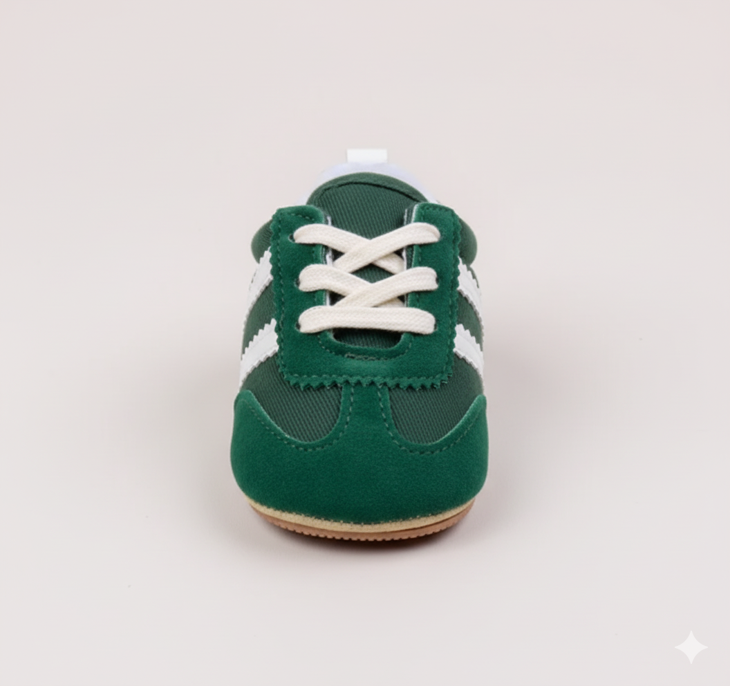 Senda Paso Libre: zapatos barefoot para niños de 0 a 2 años. Suela flexible, puntera ancha y cuero PU transpirable. Libertad en cada paso.