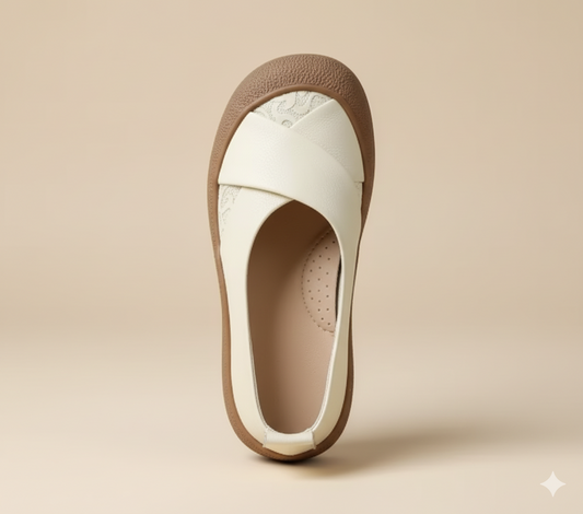 Senda RetroSoul: zapatos barefoot artesanales de cuero. Suela gruesa, estilo vintage y comodidad natural para combinar con vaqueros.