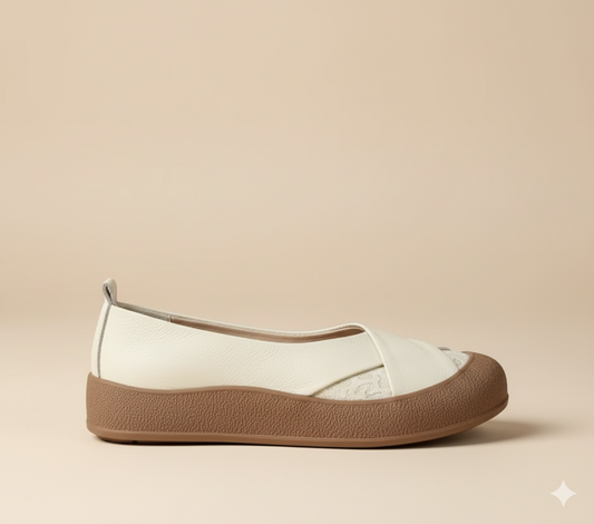 Senda RetroSoul: zapatos barefoot artesanales de cuero. Suela gruesa, estilo vintage y comodidad natural para combinar con vaqueros.