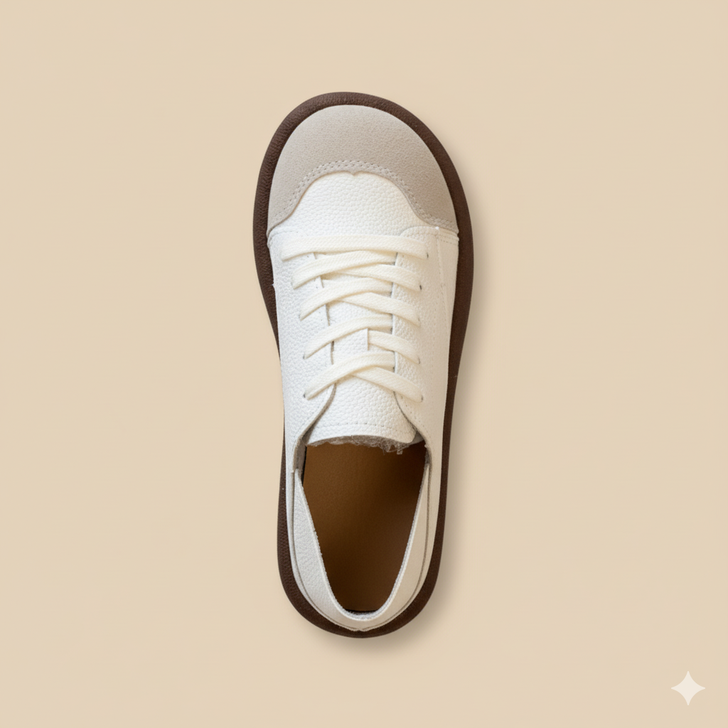 Senda SoftLine: zapatos barefoot planos de PU cuero. Suaves, flexibles y elegantes para mujer. Comodidad natural para tu día a día.