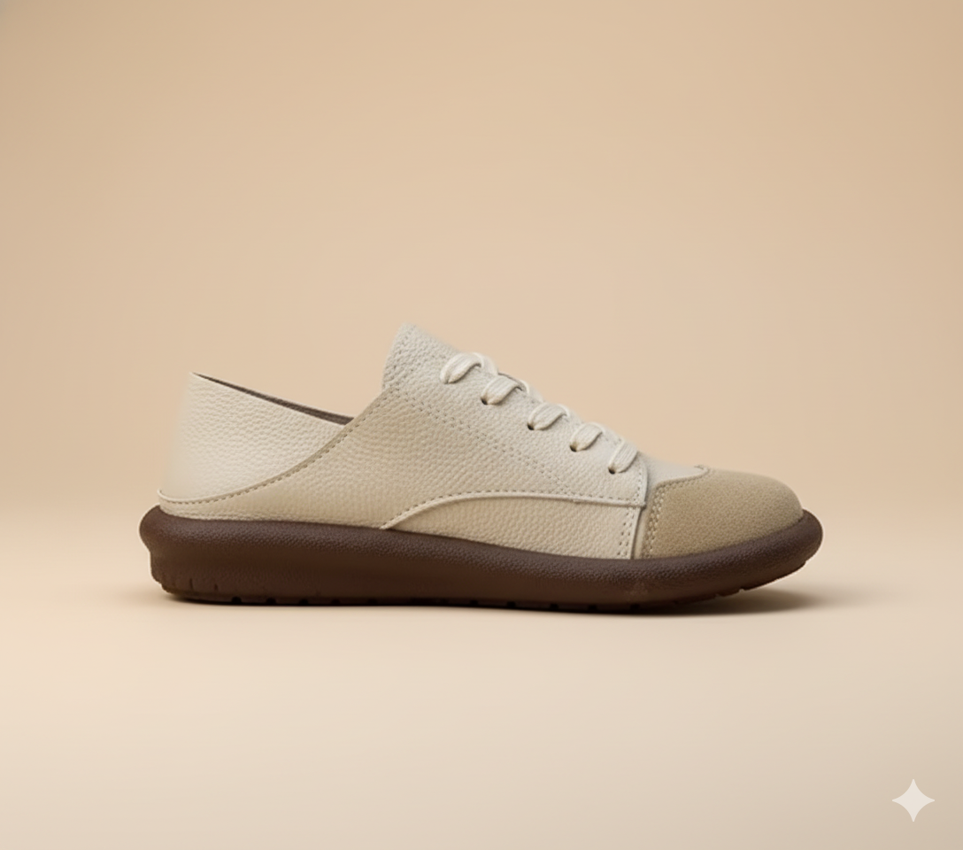 Senda SoftLine: zapatos barefoot planos de PU cuero. Suaves, flexibles y elegantes para mujer. Comodidad natural para tu día a día.